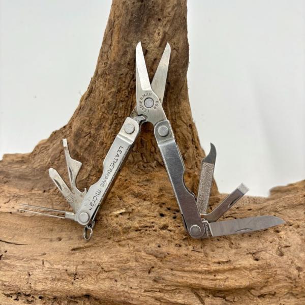 Leatherman Micra Stainless Steel Multi-Tool Scissors Knife USA Made (239)