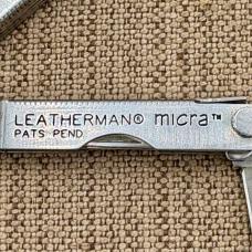 Leatherman Micra Stainless Steel Multi-Tool Scissors Knife USA Made (239)
