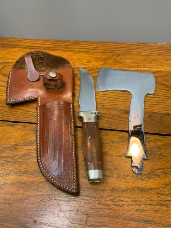 Case tested XX axe/knife combo