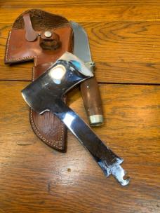 Case tested XX axe/knife combo
