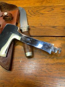 Case tested XX axe/knife combo