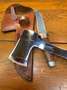 Case tested XX axe/knife combo