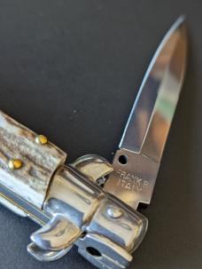 FRANK BELTRAME 23CM 9" DAGGER STILETTO STAG HORN...NEW 