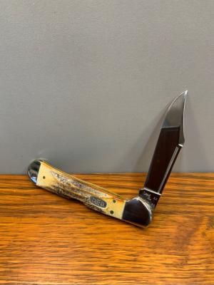 Case XX1997 stag copperlock box & papers