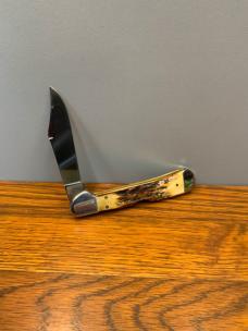Case XX1997 stag copperlock box & papers