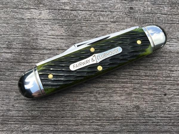Great Eastern Cutlery 351325 Fairway and Clubhouse Golf Tool Knife Fairway Green Jig Bone