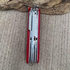 VICTORINOX  FIELDMASTER Swiss Army Knife Multi Tool 91mm RED Scissors Saw (240)