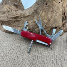 VICTORINOX  FIELDMASTER Swiss Army Knife Multi Tool 91mm RED Scissors Saw (240)