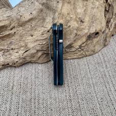 Frost Cutlery "Delta Ranger" Black Folding Pocket Knife Combo Blade (244)