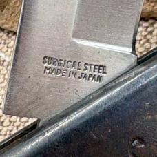 PARKER CUTLERY Vintage Single Blade Derringer Gun Style Folding Lock Knife (245)