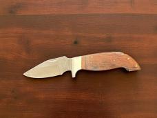 Lakota Lil’ Hawk Folding Knife (Wooden Scales, Steel Bolsters/Liner)