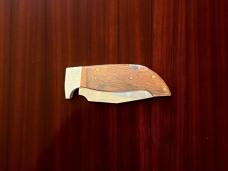 Lakota Lil’ Hawk Folding Knife (Wooden Scales, Steel Bolsters/Liner)