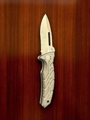 Ontario Knife Company - XM-1 (Stainless Steel Blade/Aluminum Scales)