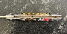Vintage Valor Miniature Bullfighter Fishtail Manual Folding Stiletto Knife, Japan