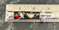 Vintage Valor Miniature Bullfighter Fishtail Manual Folding Stiletto Knife, Japan