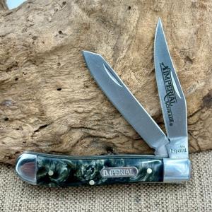 Imperial Schrade IMP17T Trapper 2 Blade 3.5" Closed Folding Pocket Knife (241)
