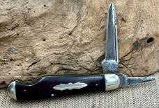 E.C. SIMMONS VINTAGE KEEN KUTTER 2 BLADE EASY OPEN POCKET KNIFE USA RARE  (243)
