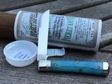 Great Eastern Cutlery Northfield 493121 Freedom Blue Camel Bone