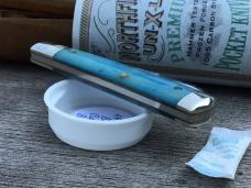 Great Eastern Cutlery Northfield 493121 Freedom Blue Camel Bone