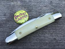 Great Eastern Cutlery 620320 Pocket Carver Smooth White Bone