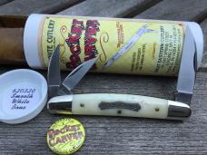 Great Eastern Cutlery 620320 Pocket Carver Smooth White Bone
