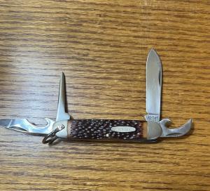 VINTAGE Kabar 1152 USA CAMP KNIFE - 3 5/8" CLOSED