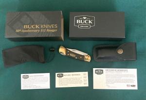Buck 112 50th Anniversary Edition NIB 0112BRS3-B