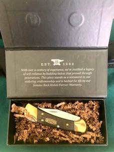 Buck 112 50th Anniversary Edition NIB 0112BRS3-B