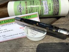 Great Eastern Cutlery Northfield 892309 Executive Whittler Black Gold Acrylic
