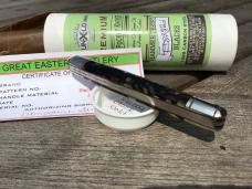 Great Eastern Cutlery Northfield 892309 Executive Whittler Black Gold Acrylic