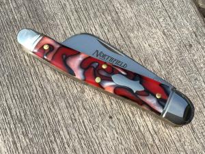 Great Eastern Cutlery Northfield 383225 Budding and Pruning Knife Apples and Oranges Acrylic