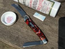 Great Eastern Cutlery Northfield 383225 Budding and Pruning Knife Apples and Oranges Acrylic
