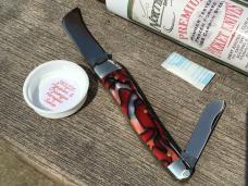 Great Eastern Cutlery Northfield 383225 Budding and Pruning Knife Apples and Oranges Acrylic