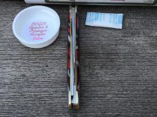 Great Eastern Cutlery Northfield 383225 Budding and Pruning Knife Apples and Oranges Acrylic