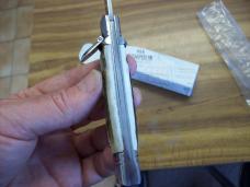 A.G.A. Campolin 8" Lever Maniago, Italy GO-55020-C Gen. Stag/Antler UNUSED W/Box