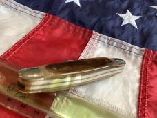 Colonel Coon Stockman Knife w/ Nice Smooth Bone Handles -NOS