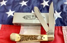 Boker (Tree Brand) Trapper w/ Sweet Stag Handles -NOS