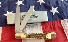 Boker (Tree Brand) Trapper w/ Sweet Stag Handles -NOS