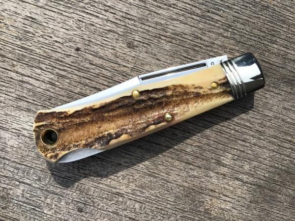 Great Eastern Cutlery Northfield 831121LB Tascosa Lockback Sambar Stag