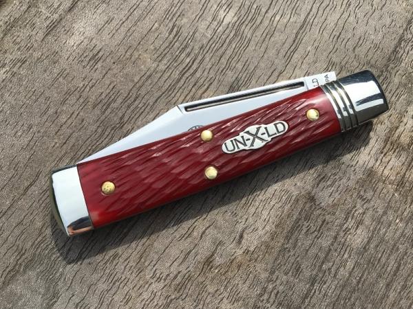 Great Eastern Cutlery Northfield 941121 Liberty Jack Garnet Jigged Bone