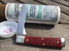 Great Eastern Cutlery Northfield 941121 Liberty Jack Garnet Jigged Bone