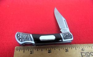 NO STAMP SUPER FANCY BOLSTERS 3-12quot STAINLESS STEEL BLADE KNIFE FROM STORAGE MINT UNUSED