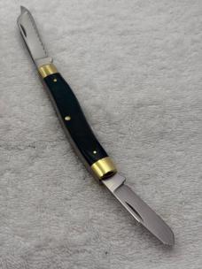 Schrade Vintage 3 Blade Stockman Custom Edition Skoal Knife New In Box Made In USA