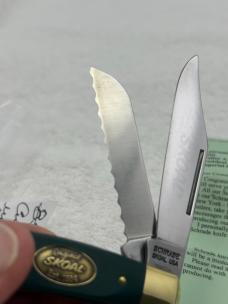 Schrade Vintage 3 Blade Stockman Custom Edition Skoal Knife New In Box Made In USA