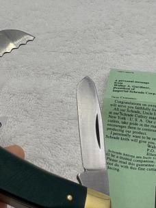 Schrade Vintage 3 Blade Stockman Custom Edition Skoal Knife New In Box Made In USA