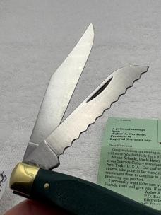 Schrade Vintage 3 Blade Stockman Custom Edition Skoal Knife New In Box Made In USA