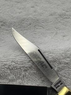 Schrade Vintage 3 Blade Stockman Custom Edition Skoal Knife New In Box Made In USA