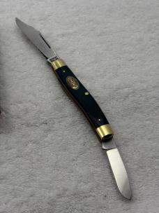 Schrade Vintage 3 Blade Stockman Custom Edition Skoal Knife New In Box Made In USA