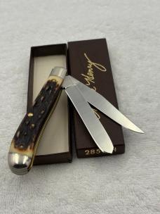 Schrade Vintage Uncle Henry Gunstock Trapper 285UH New In Box Made In USA