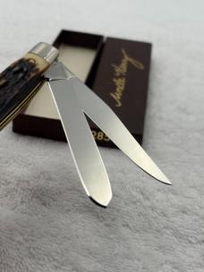 Schrade Vintage Uncle Henry Gunstock Trapper 285UH New In Box Made In USA